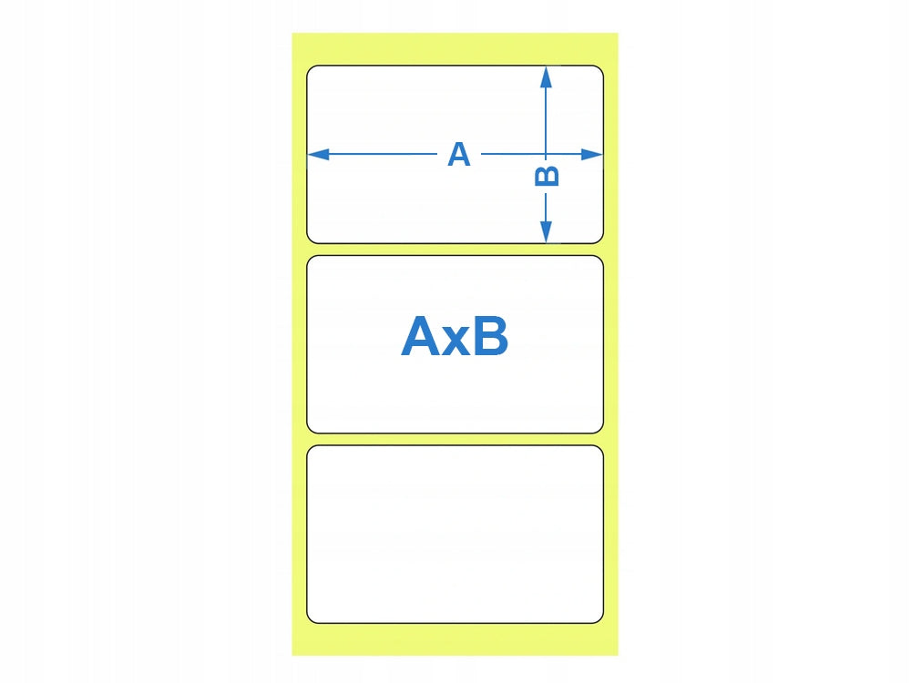 THERMAL LABELS SELF-ADHESIVE 55x35 1500pcs Manufacturer code EPL202.55X35.40.1500