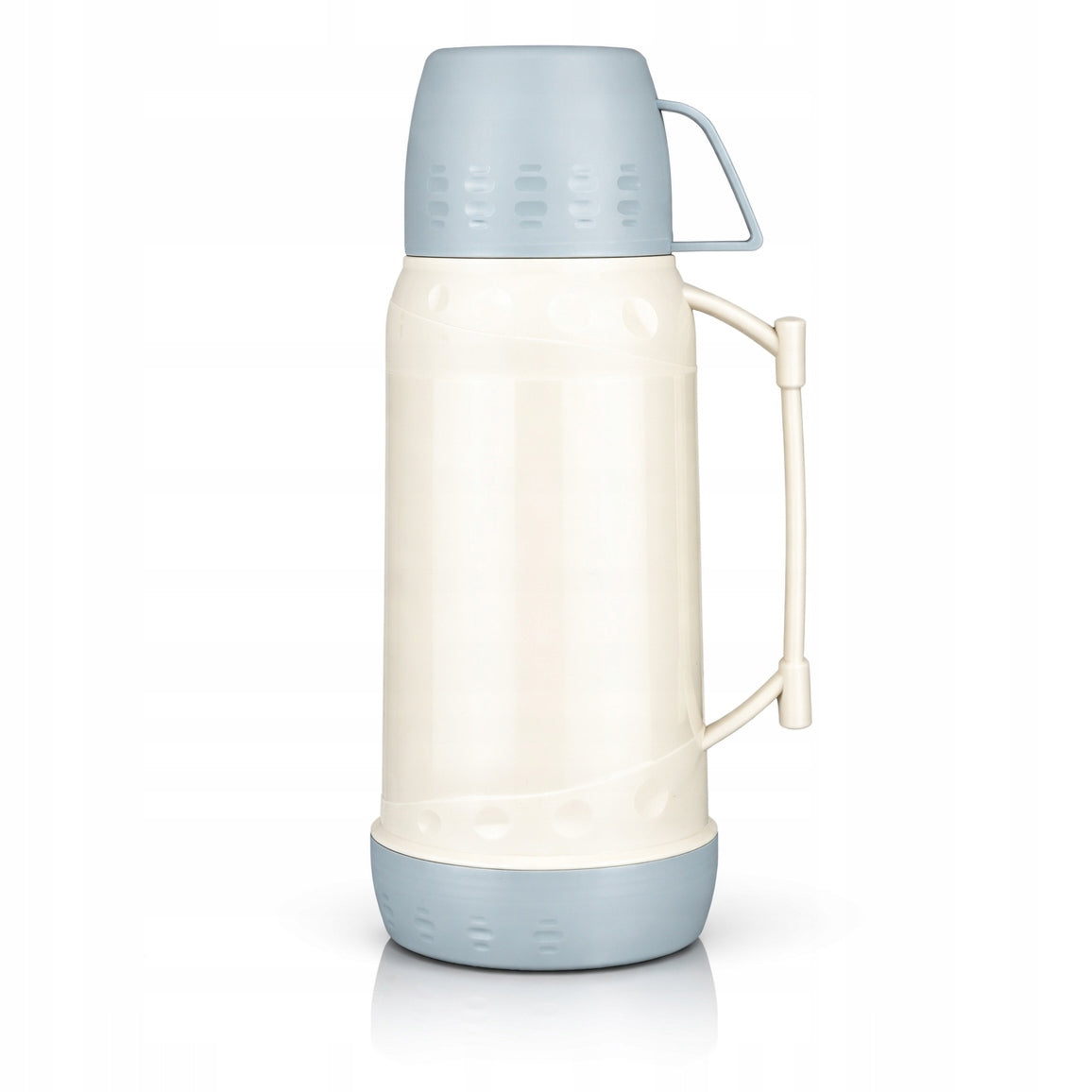 THERMOS WITH GLASS CARTRIDGE 1L + TEA CUP BOTTLE