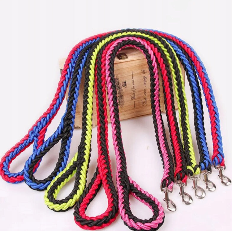 THICK PLAINED DOG LEASH, TRADITIONAL TRAINING ROPE, 120 cm Brand Reverse