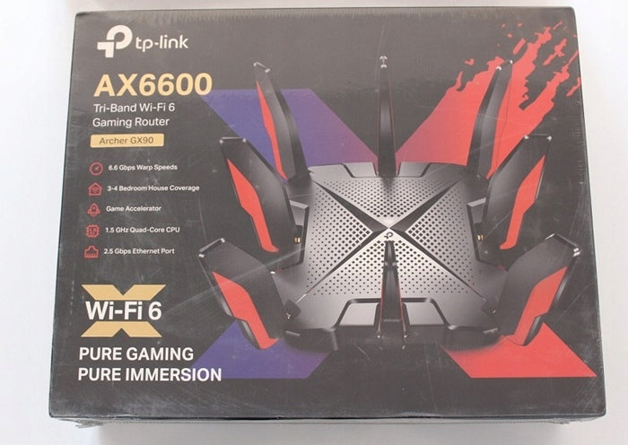 THREE-BAND WIRELESS WIFI ROUTER TP-LINK ARCHER GX90 AX6600 2,4/5 GHz Manufacturer code Archer GX90