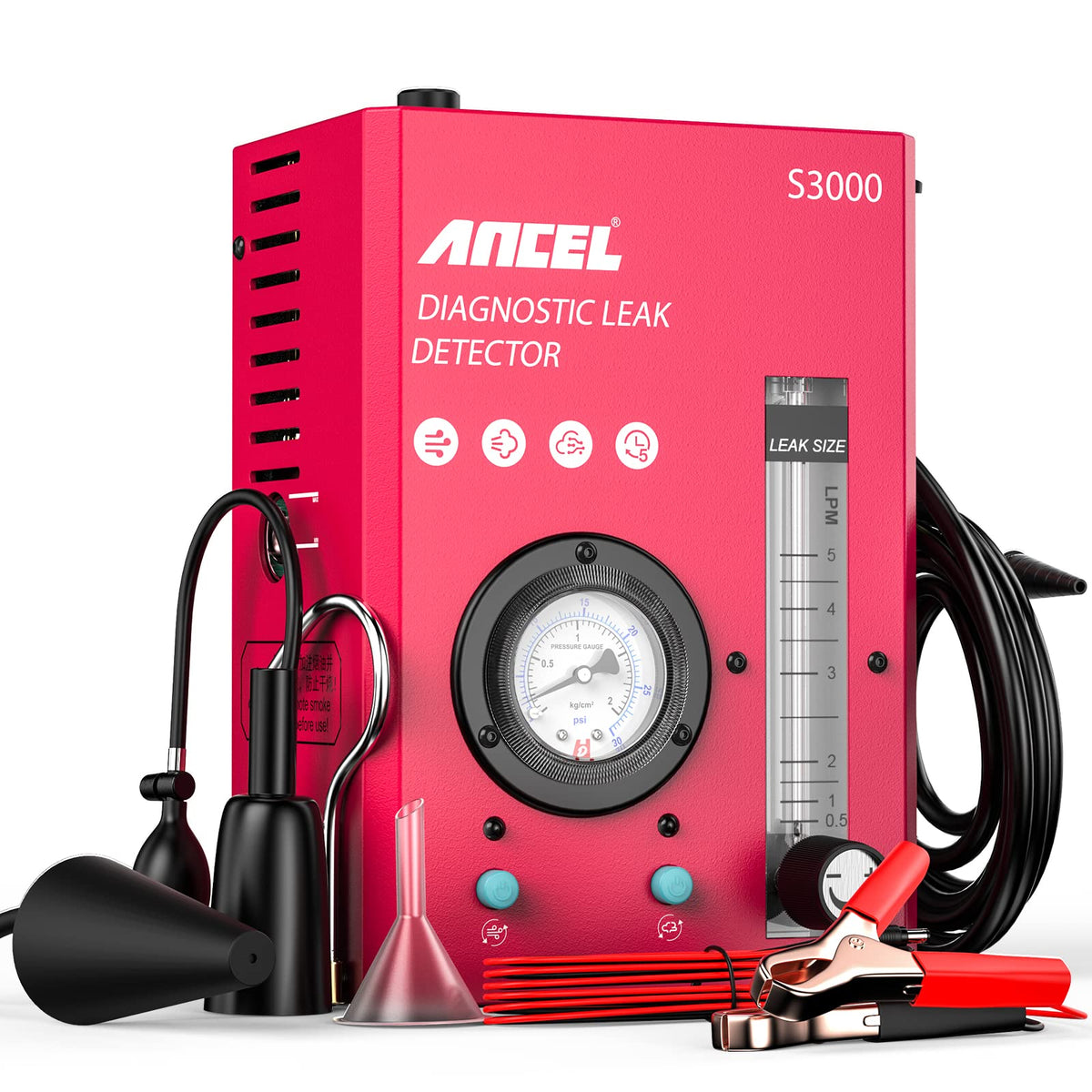 TIGHTNESS TESTER ANCEL S3000 Smoke blower TOP MODEL