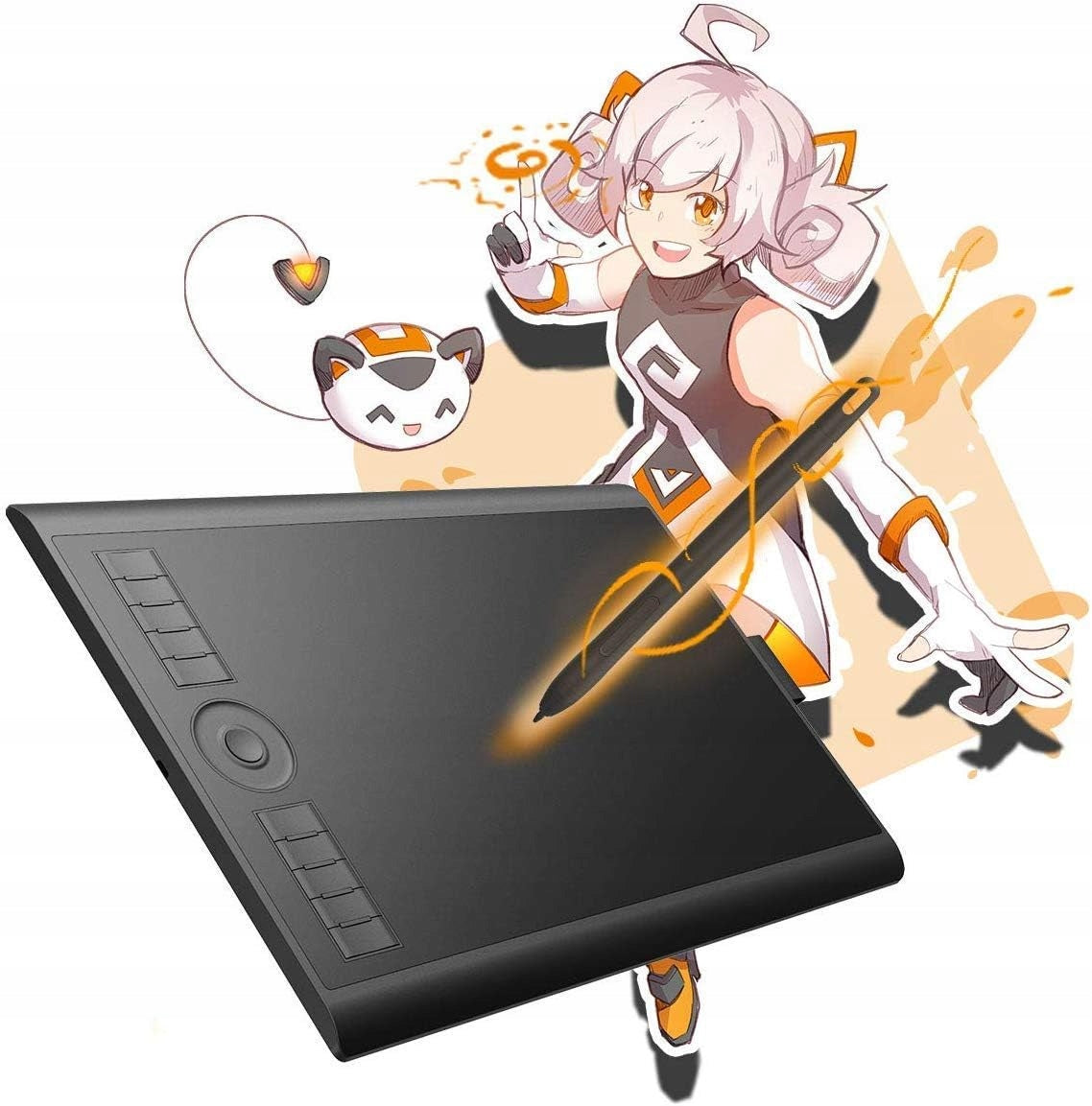 TIPS and TIP CLIP FOR Gaomon M10K Graphics Tablet