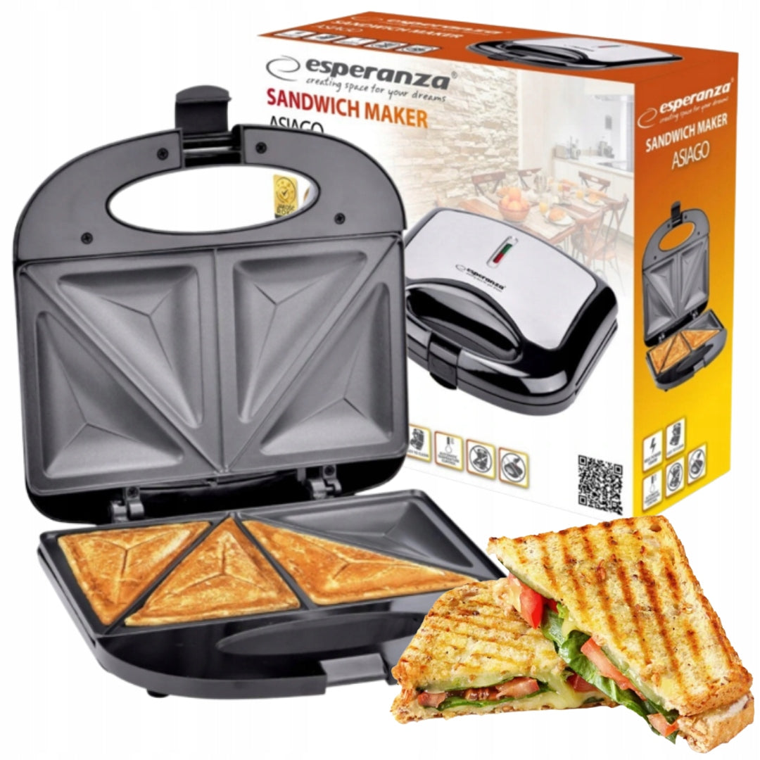 TOASTER SANDWICH TOASTER SANDWICHES QUICK 1000W POWER