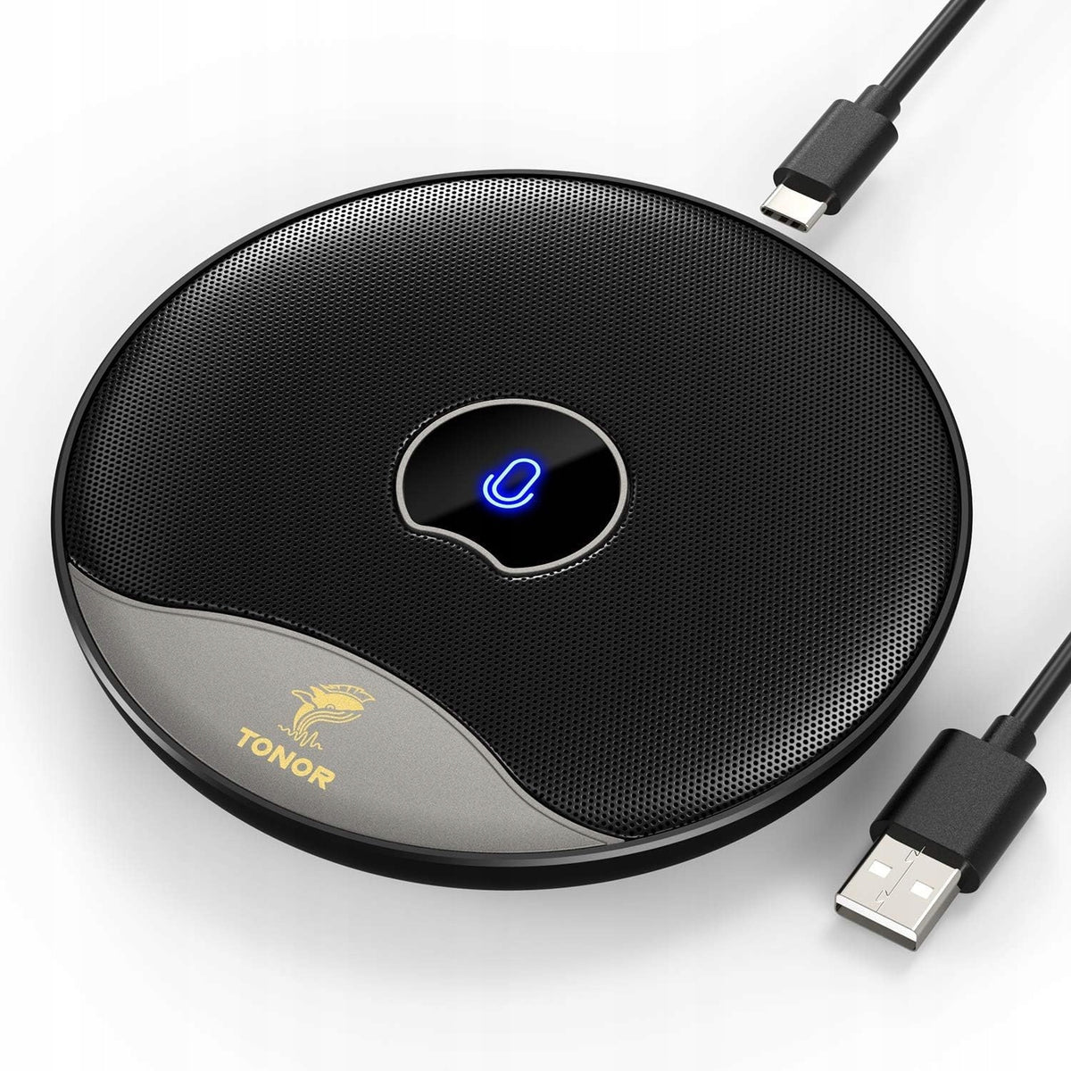 TONOR USB 360 Degree Plug Play Conference Microphone Mute Meetings