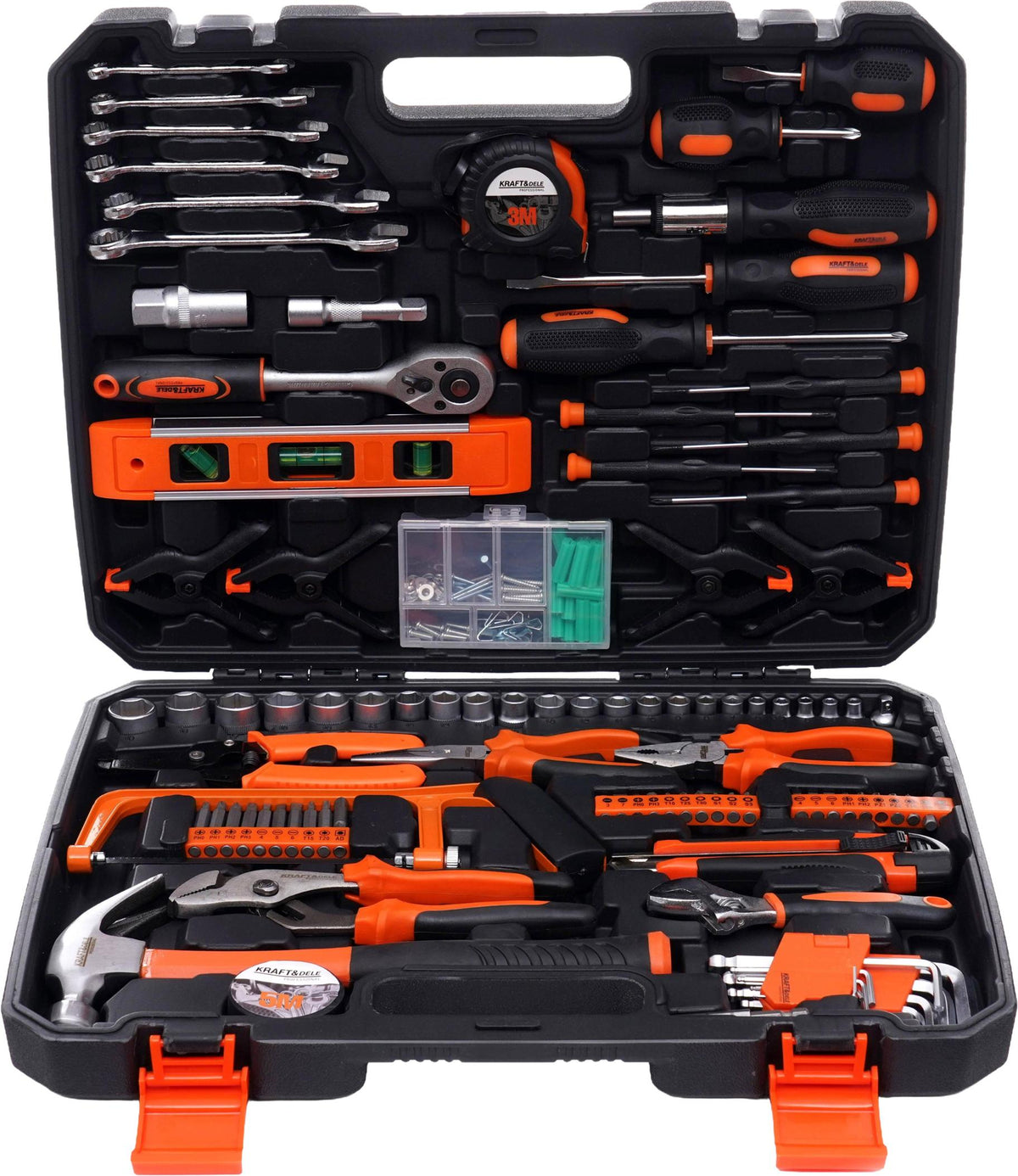 TOOL SET SOCKET WRENCHES IN CASE 168el TOOL SUITCASE