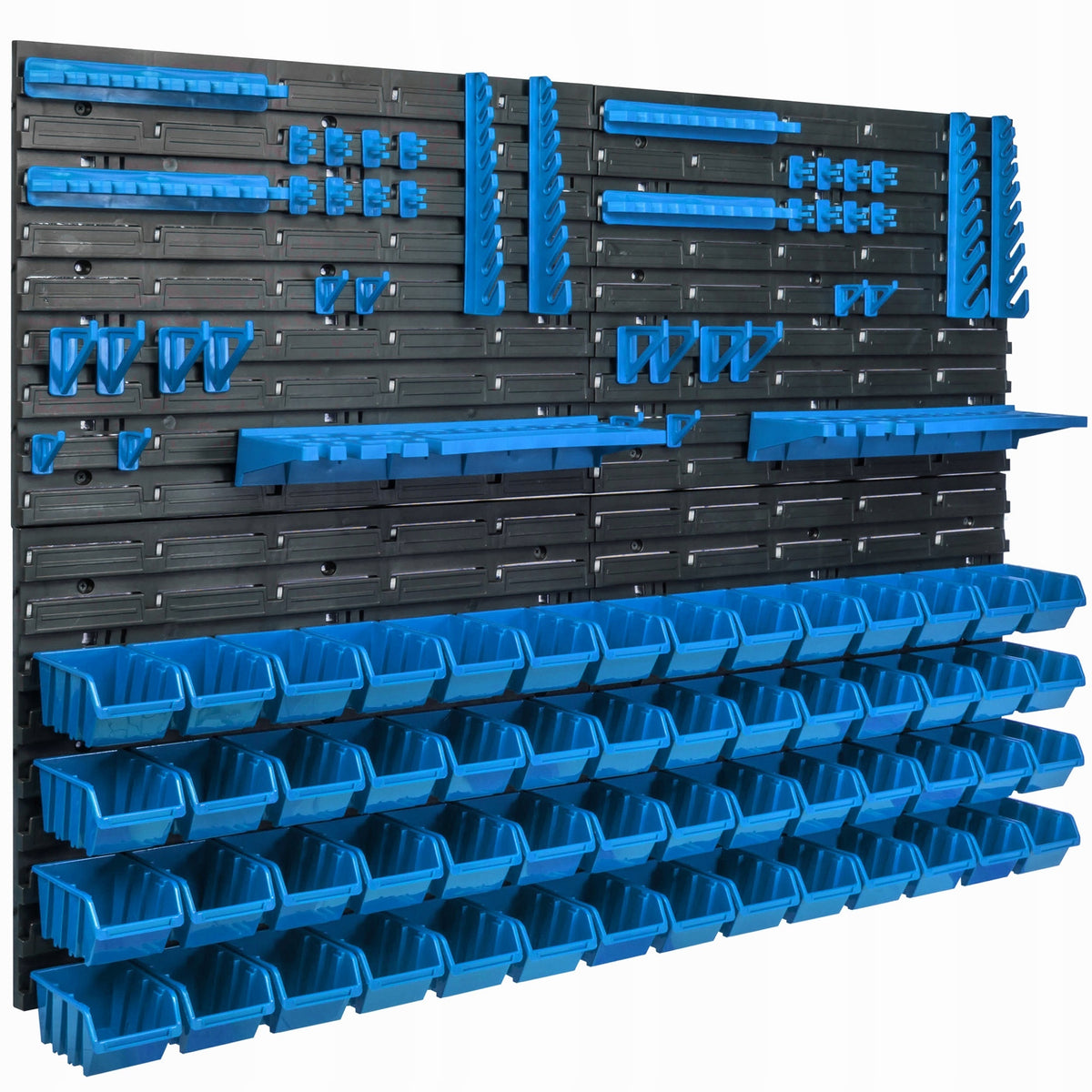 TOOL WALL BOARD 115x78 CM FOR GARAGE 56 BOXES WORKSHOP KEYS Brand Botle