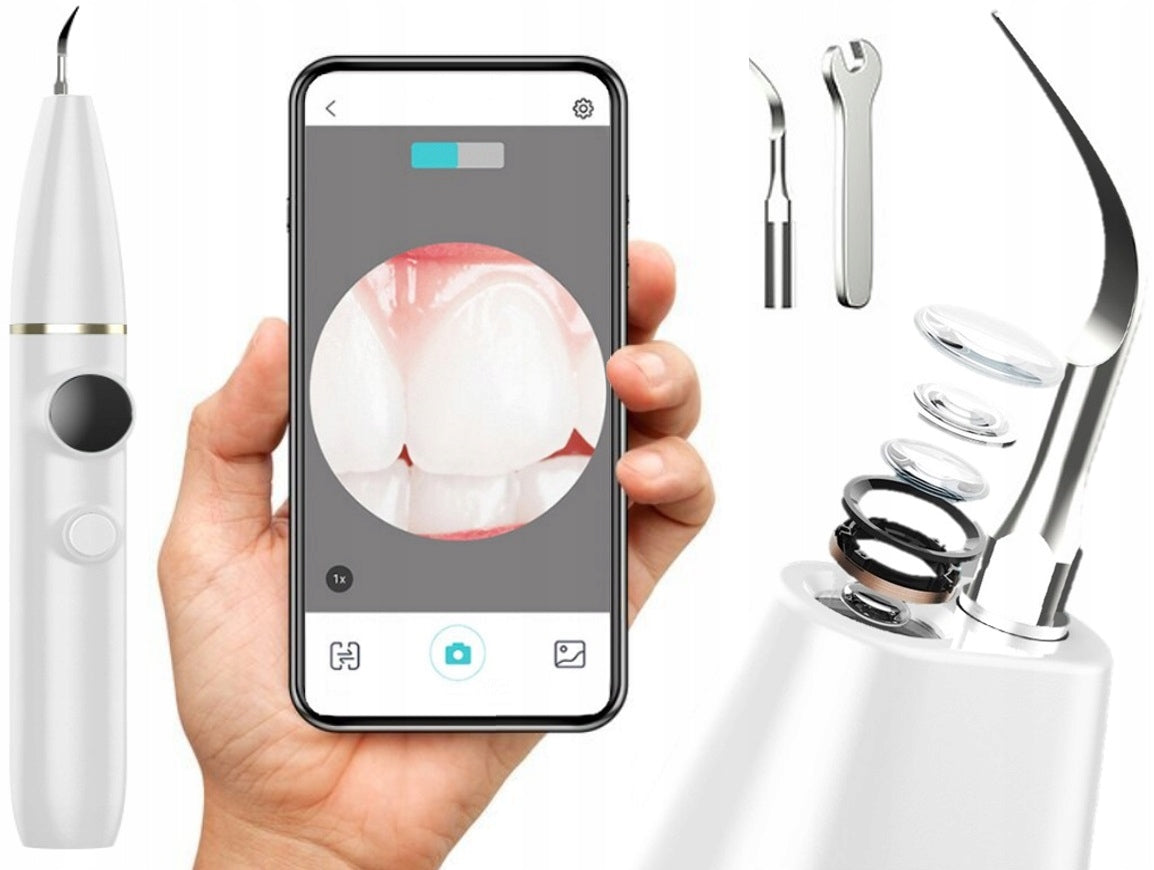 TOOTHBRUSH FOR TARTAR WITH HD CAMERA