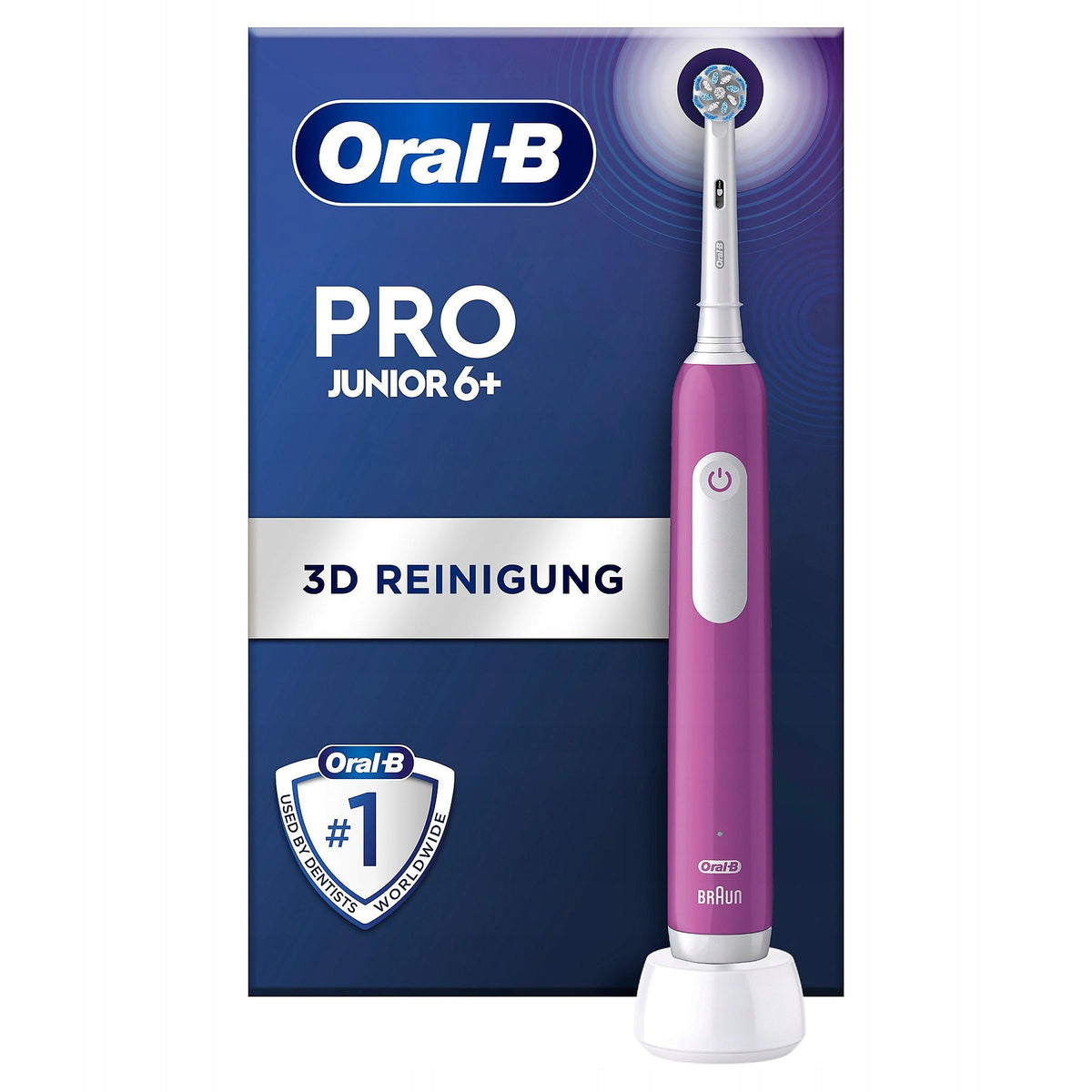 TOOTHBRUSH ORAL-B PRO JUNIOR PURPLE FOR CHILDREN