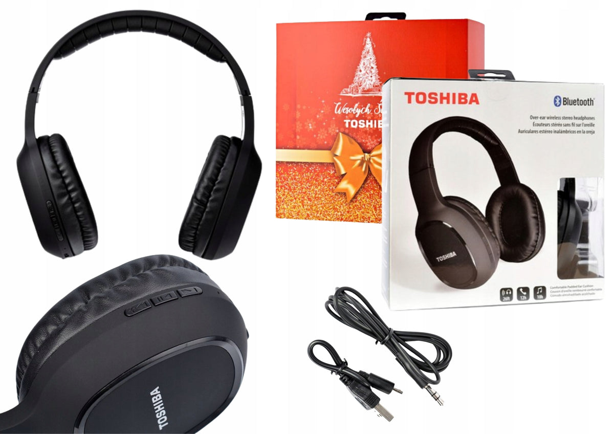 TOSHIBA BT160H BT BLUETOOTH WIRELESS OVER-EAR HEADPHONES