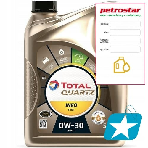 TOTAL QUARTZ INEO FIRST 0W30 5L