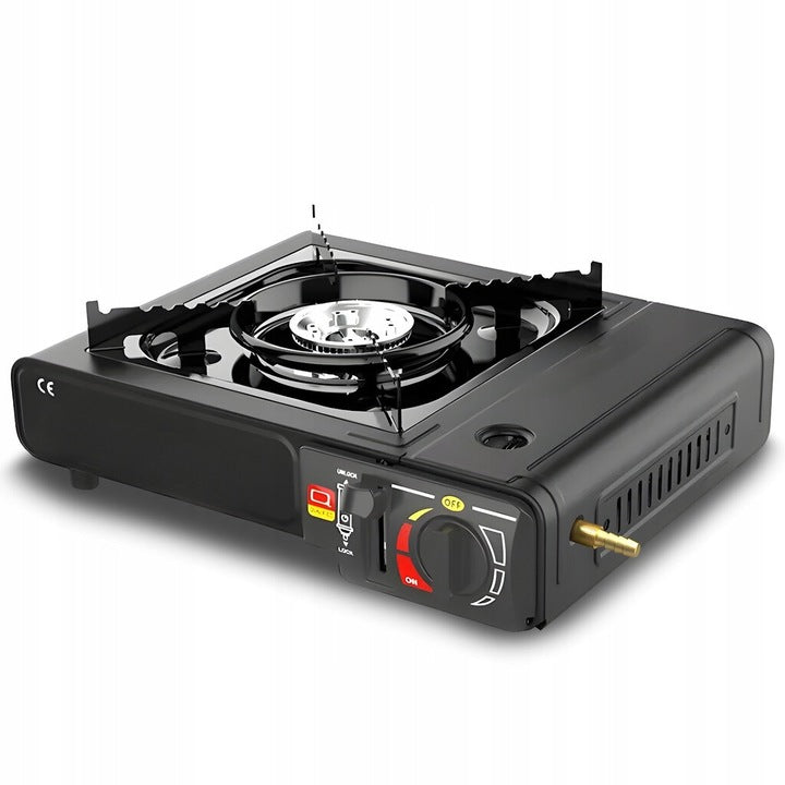 TOURIST GAS STOVE PORTABLE FIELD LIGHTWEIGHT IN 2IN1 CAMPING CASE Manufacturer code RC-K-1737