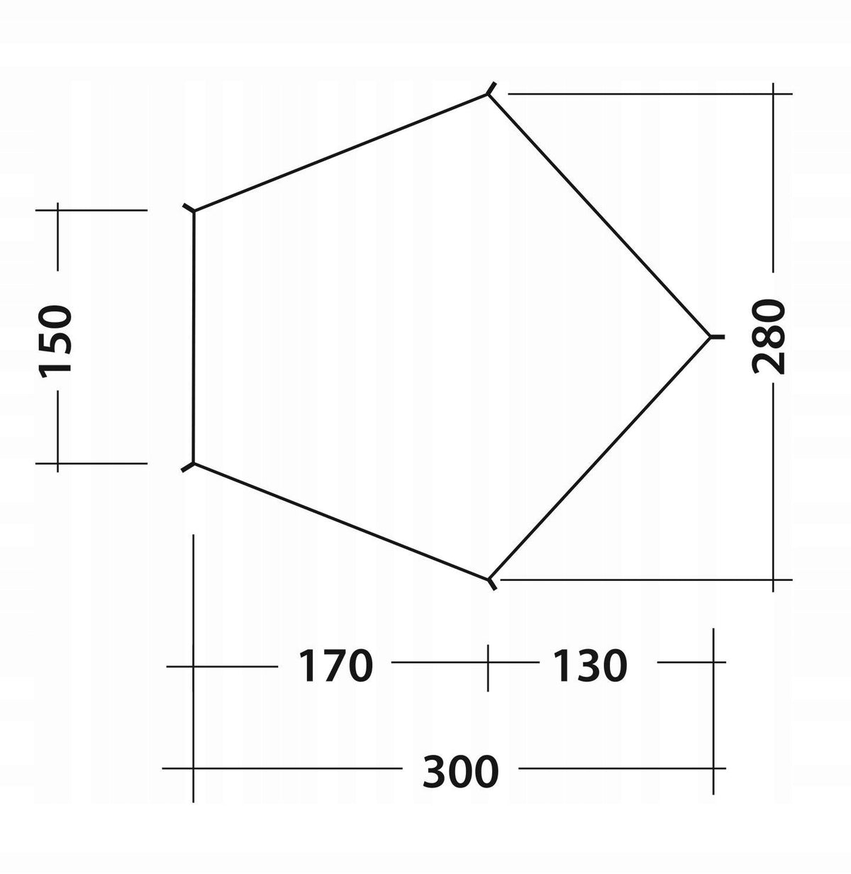 TOURIST TARP ROBENS TRAIL WING TARP Brand Robens