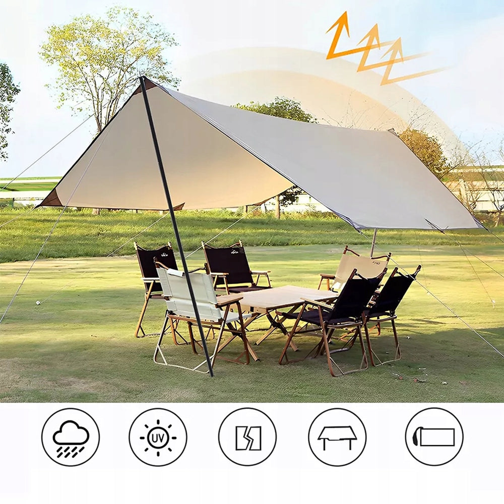 TOURIST TARP SHEET AWNING CAMPING 3X3M Manufacturer code 6SP0323901
