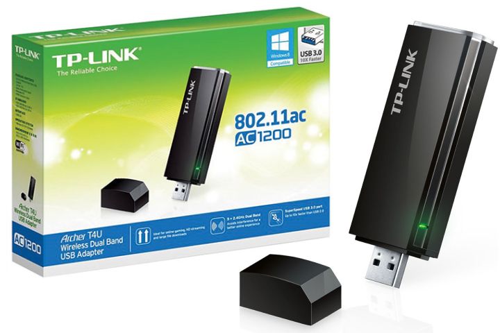 TP-LINK ARCHER T4U NETWORK CARD 2,4GHz 5GHz USB