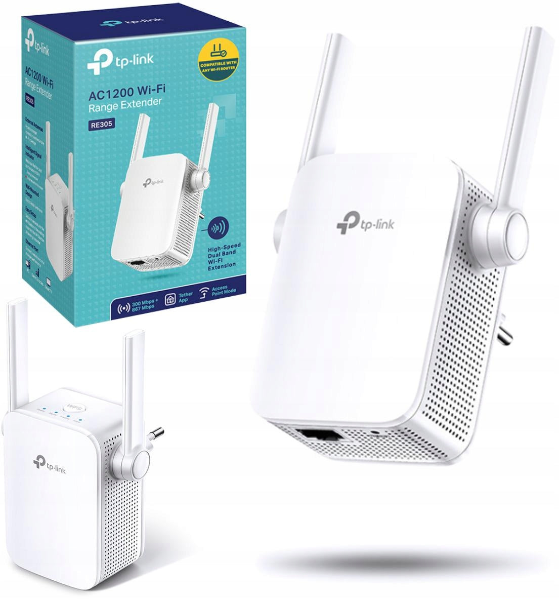 TP-LINK DualBand AC1200 (RE305) Network Extender