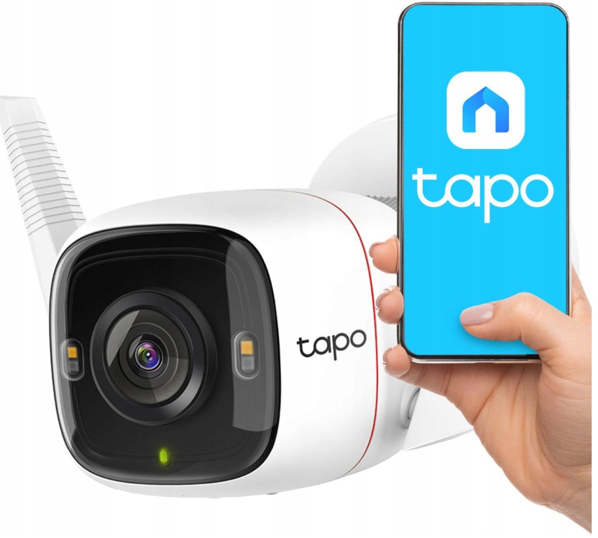 TP-LINK OUTDOOR WIFI CAMERA 2K QHD COLORFUL NIGHT VISION