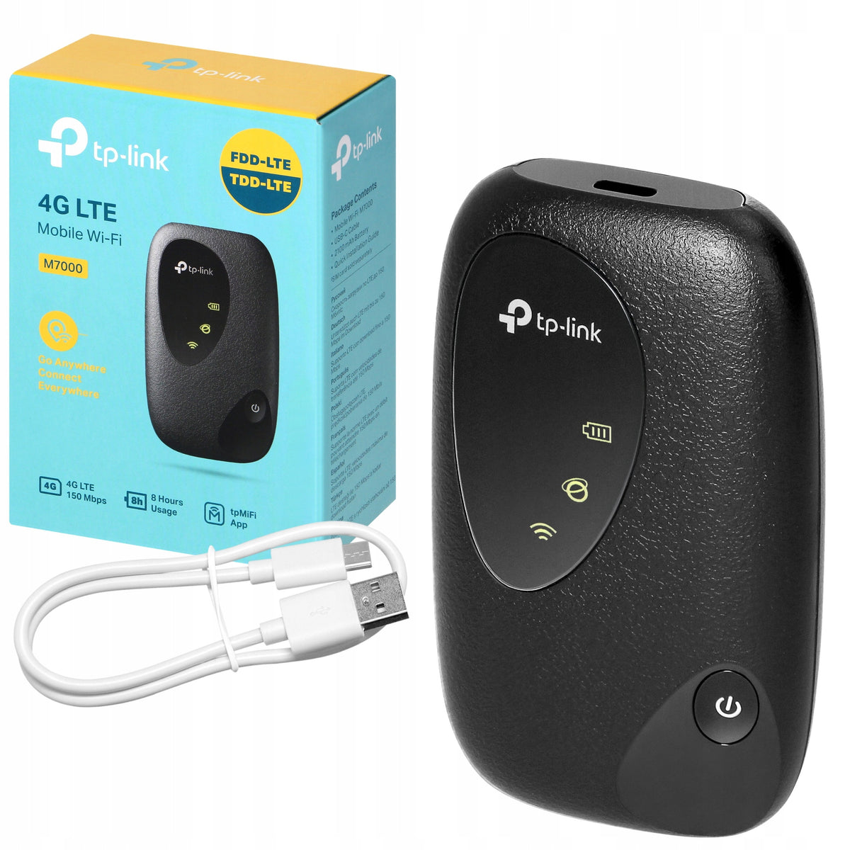 TP-Link M7000 Mobile LTE Router Hotspot WiFi Portable LTE Hotspot