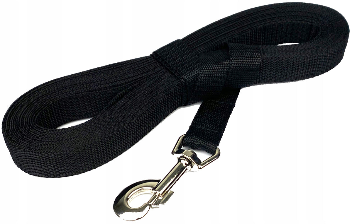 TRAINING LEASH 5 M FOR DOG TAPE WIDTH 25 MM