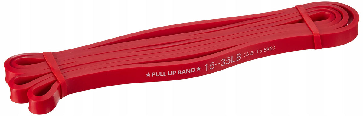 TRAINING RUBBER PULL UP BAND RED