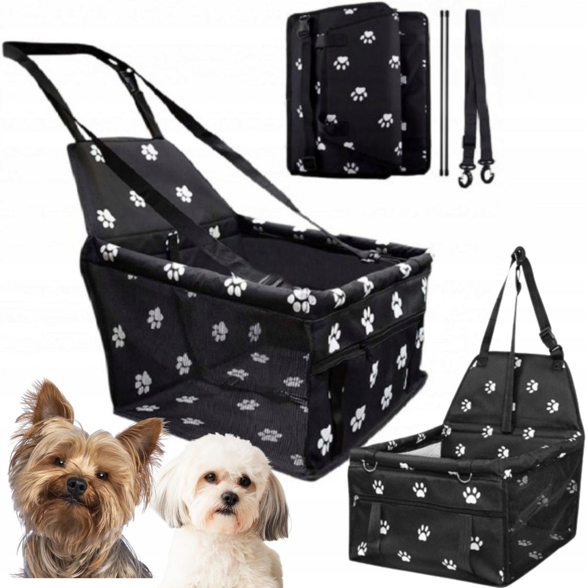 TRANSPORTER CAT DOG MAT FOR CAR TRAVEL CAR SEAT
