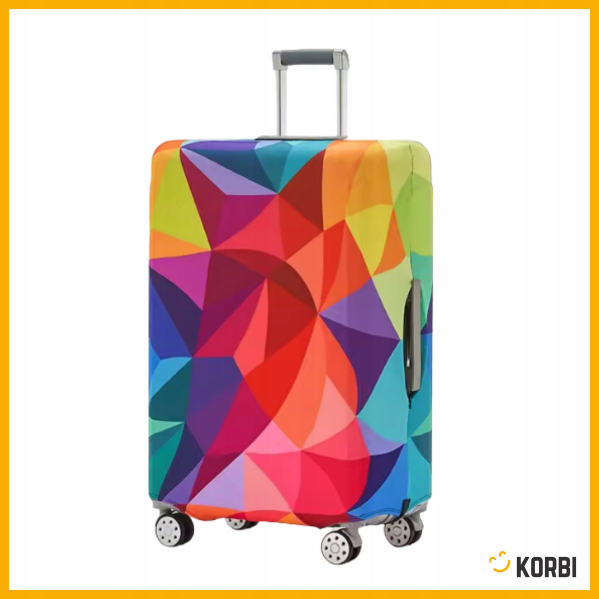 TRAVEL CASE COVER PROTECTIVE LUGGAGE FLEXIBLE CASE COLORFUL L Packaging status original