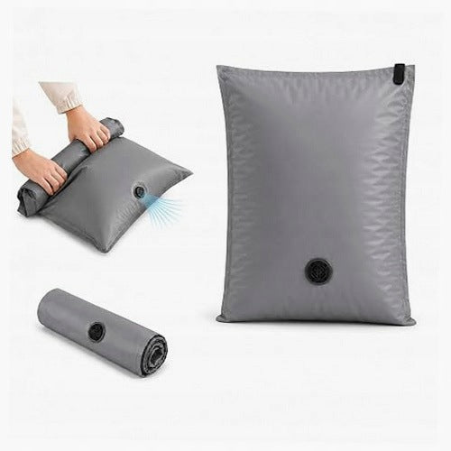 TRAVEL COMPRESSION BAGS ROLL-UP CLOTHES ORGANIZER 30X40 CM polyester