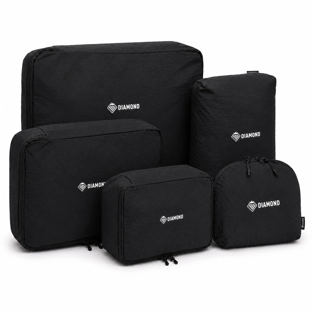 TRAVEL COMPRESSION ORGANIZER FOR PACKING SUITCASE CLOTHES BAGS SET OF 5PCS