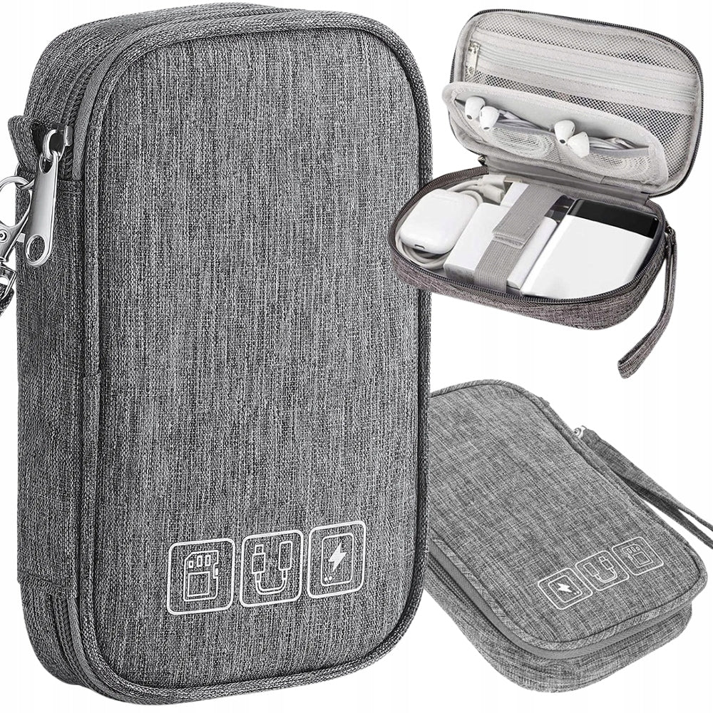 TRAVEL ORGANIZER FOR SUITCASE BAG POUCH BAG CABLE CASE