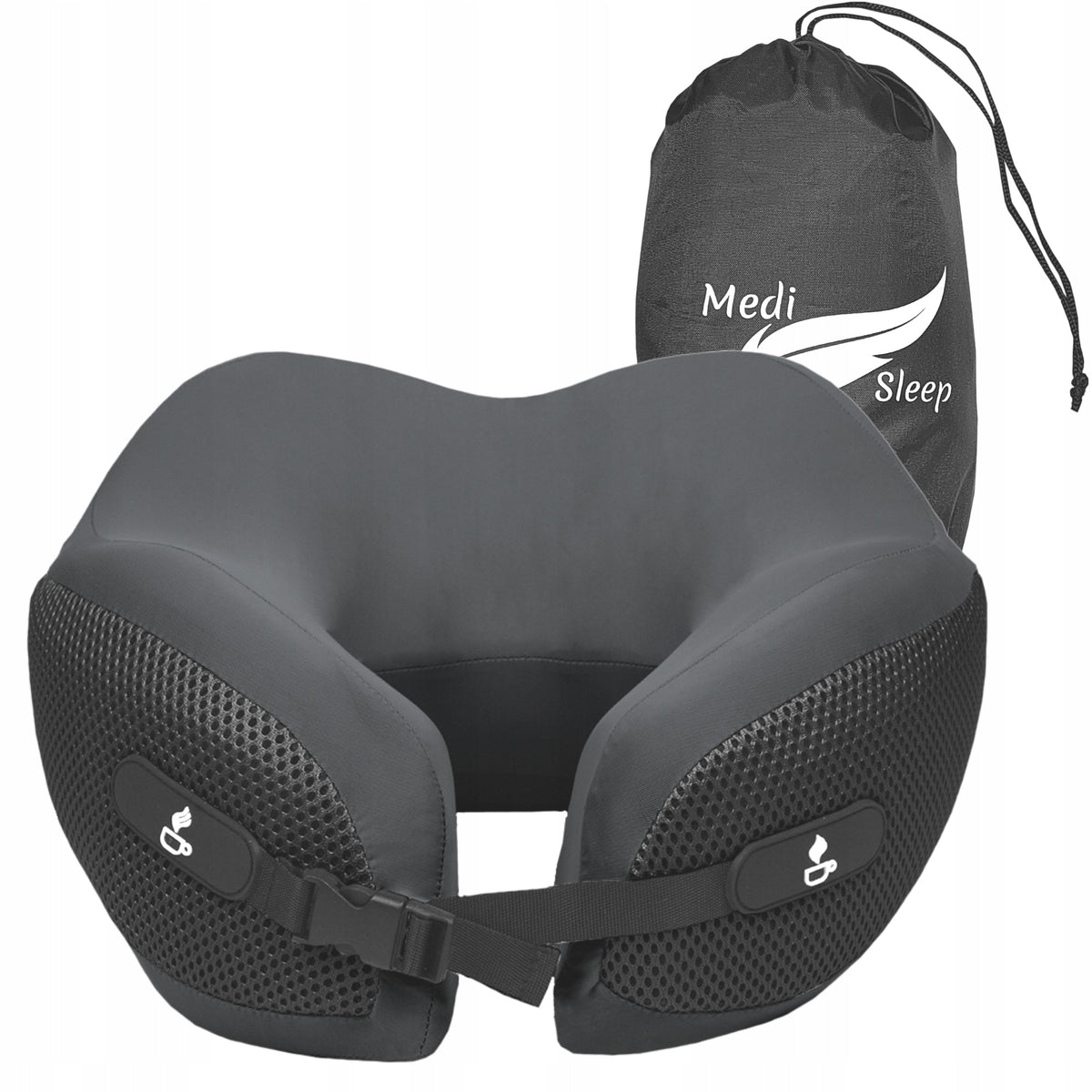TRAVEL PILLOW TOURIST CROISSANT NECK FOR CAR AIRPLANE MEDI SLE