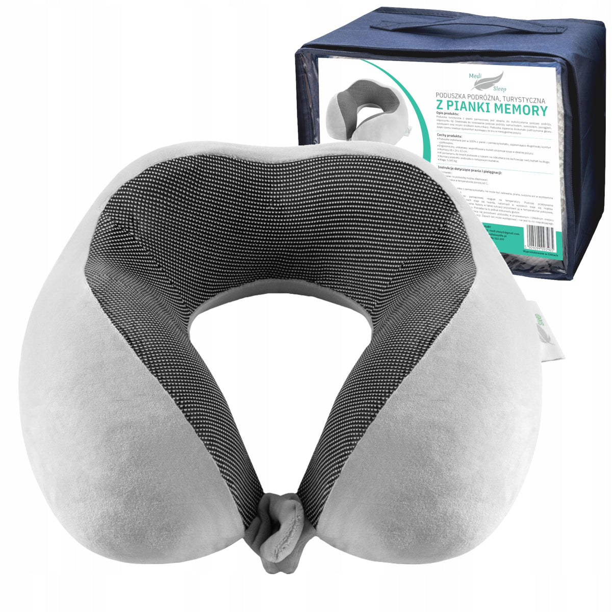 TRAVEL PILLOW TRAVEL NECK HEADREST FOR CAR MEMORY