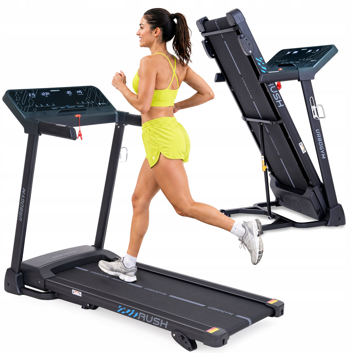 TREADMILL ELECTRIC HOME RUSH TILT ADJUSTMENT FOLDABLE BLUETOOTH