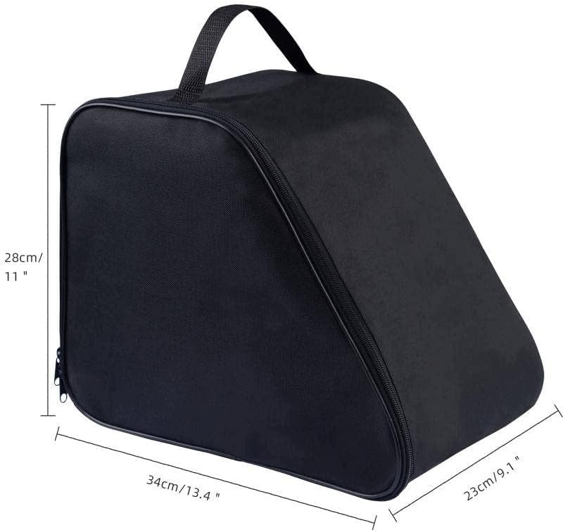 TREKKING SHOE BAG UNISEX WATERPROOF BLACK 34CM Color black