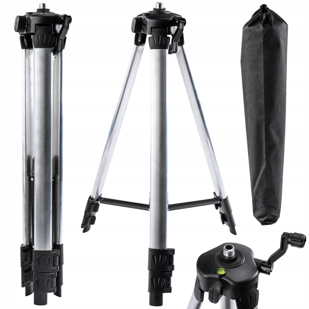 TRIPOD FOR LASER LEVEL TRIPOD FOR LASER TRIPOD 52-150CM THREAD 5/8"