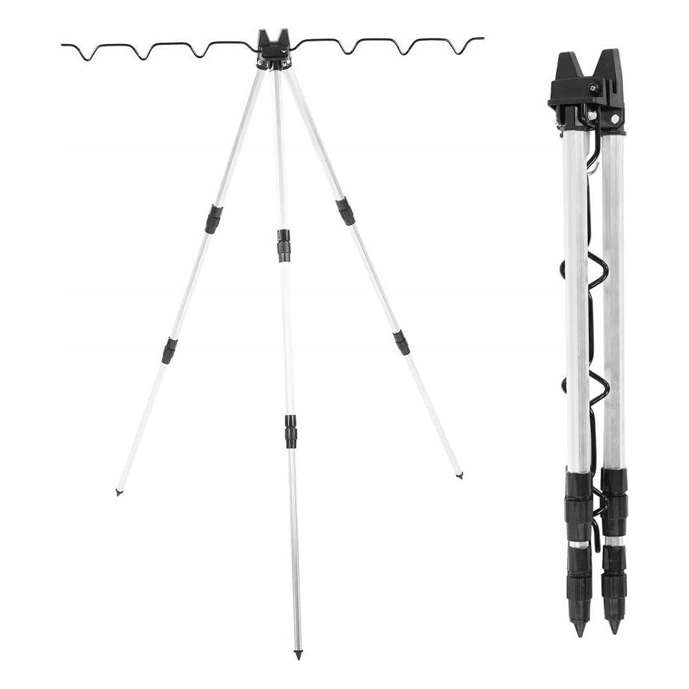 TRIPOD FOR SEA ROD MADE OF ALUMINIUM FOLDING ADJUSTABLE HEIGHT 54 – 115 CM