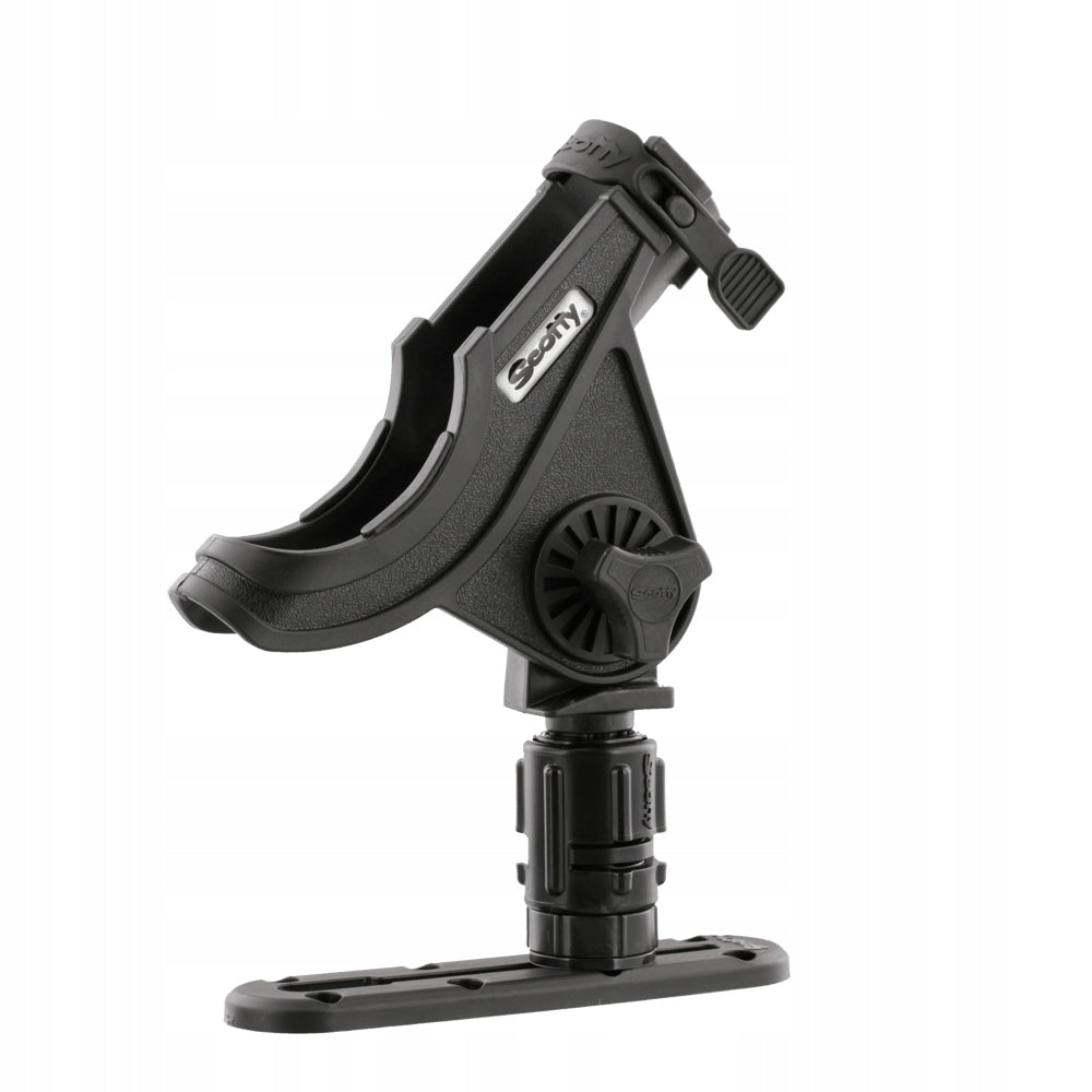 TROLLING HOLDER FOR BAITCASTER SPINNING ROD FOR SCOTTY RAIL