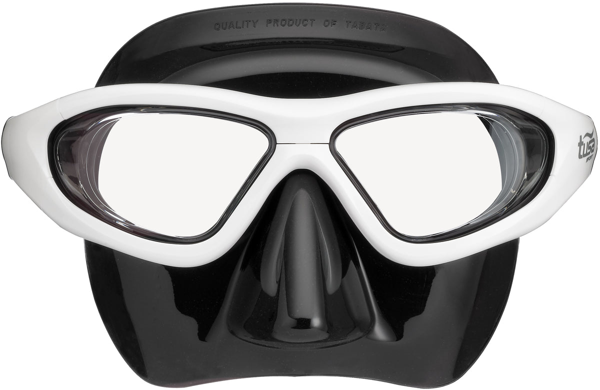 TUSA UM-29 FREEDIVING DIVING MASK WHITE Color black