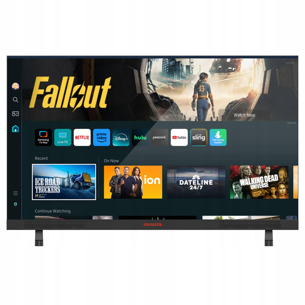 TV AIWA 55” SMART QLED UHD 4K Tizen OS Packaging status original