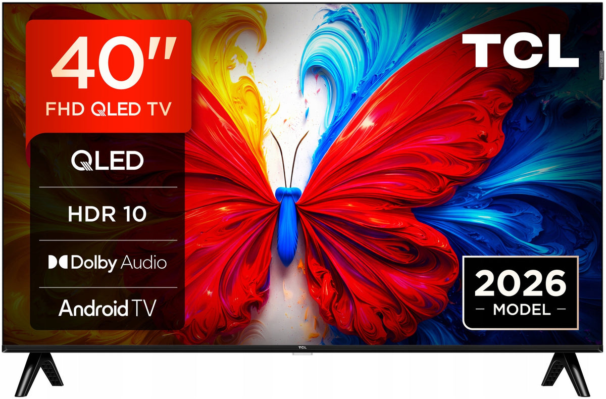 TV TCL 40S5L QLED Full HD Smart TV Android WiFi Bluetooth black Brand TCL