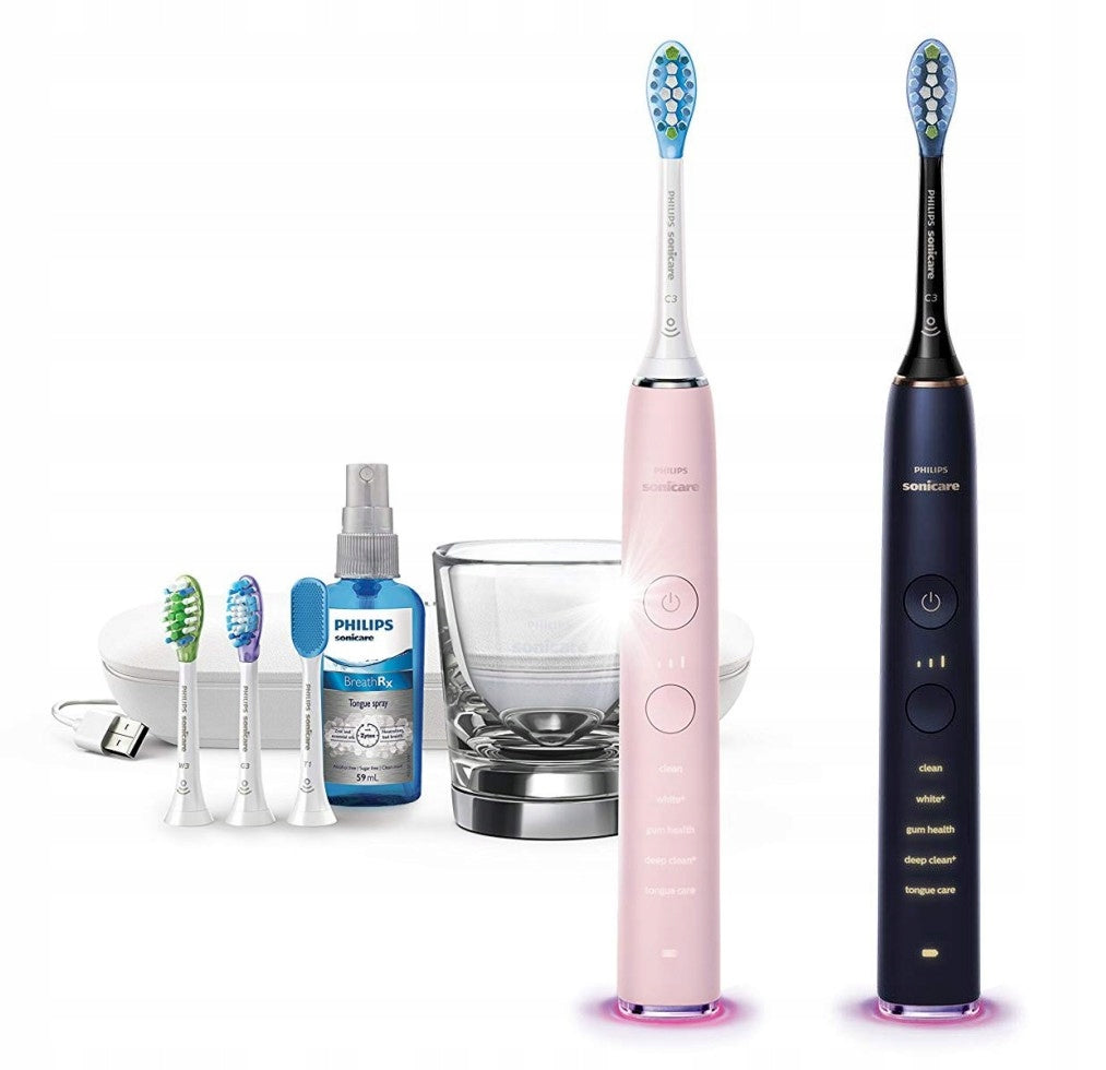 TWO PHILIPS SONICARE HX9924 PINK & AMETHYST!!