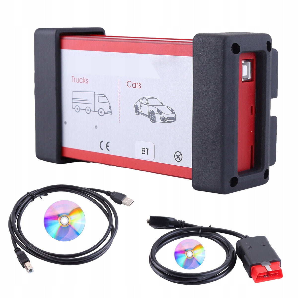 TWO-PLATE OBD2 DEVICE FOR FAULT DIAGNOSIS CAR MULTIDIAG BT PRO