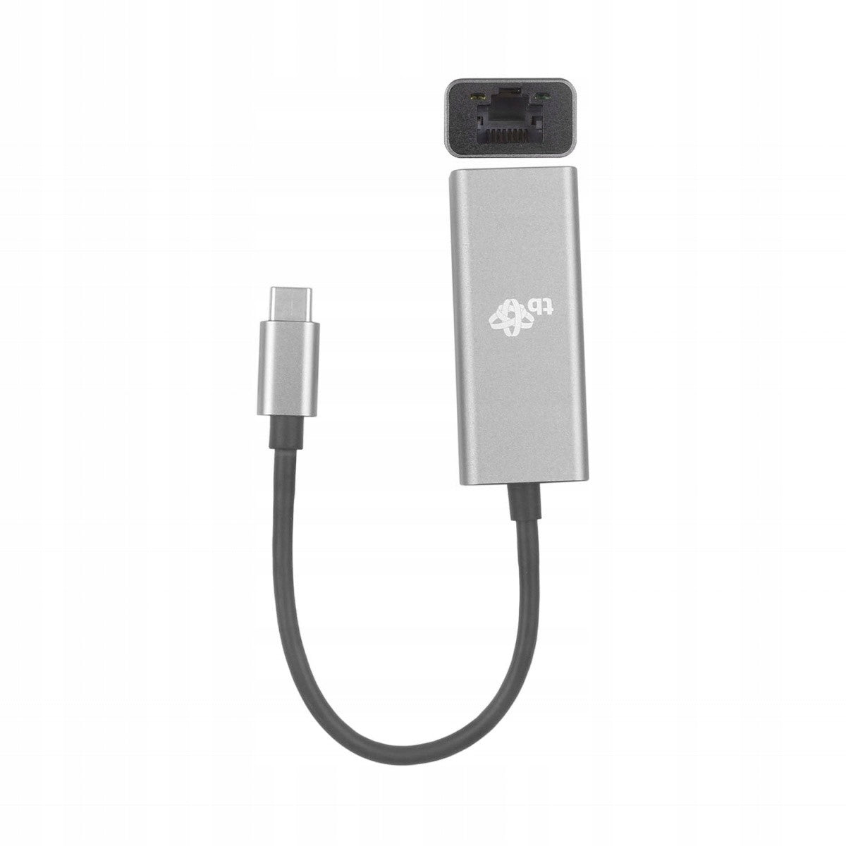 Tb Adapter Usb C RJ45 grey, 10/100/1000Mb/s NETWORK CARD AKTBXKAUCMRJ45G Packaging status original