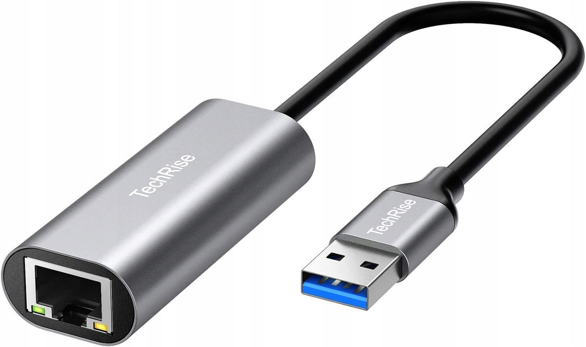 TechRise EHU05044 USB 3.0 LAN Gigabit Network Card for DELL Macbook PC