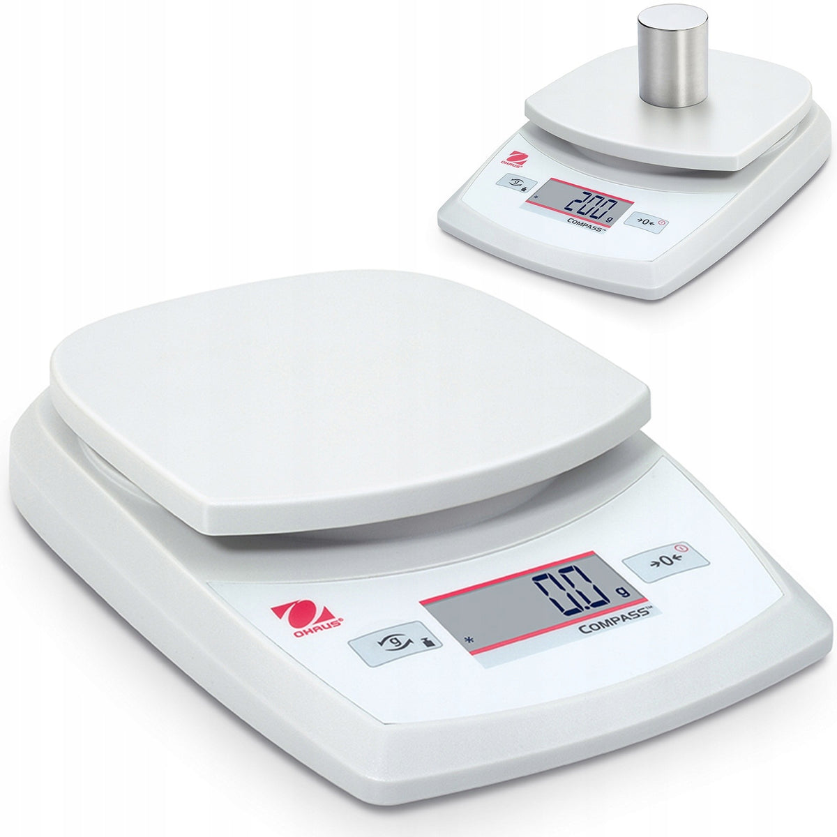 Technical laboratory scale precision compact COMPASS CR 220g / 0.1g