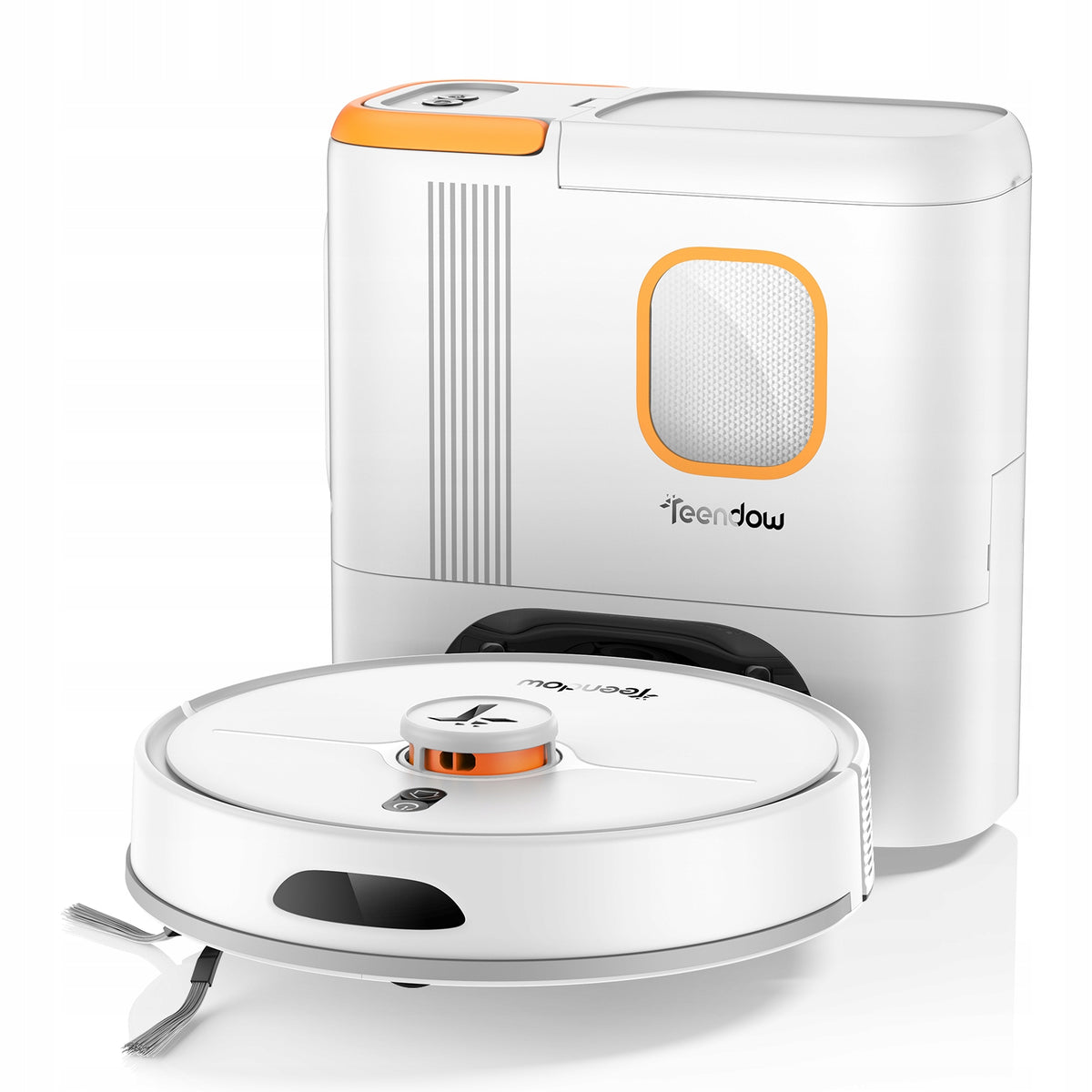 Teendow D20S Max+ Robot Vacuum Cleaner with Voice Control and APP Packaging status original