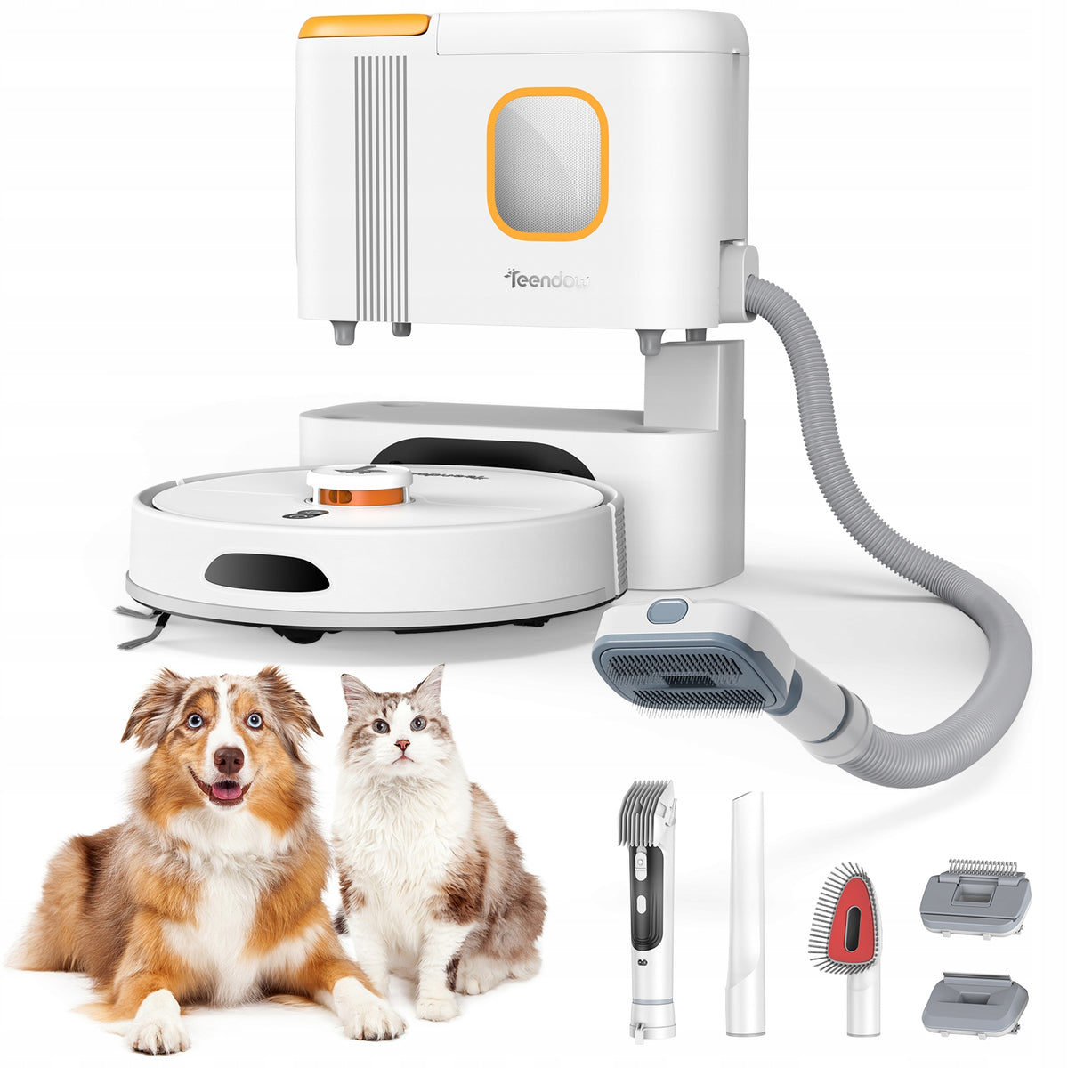 Teendow D20S Max+ Robot Vacuum Cleaner with Voice Control and APP