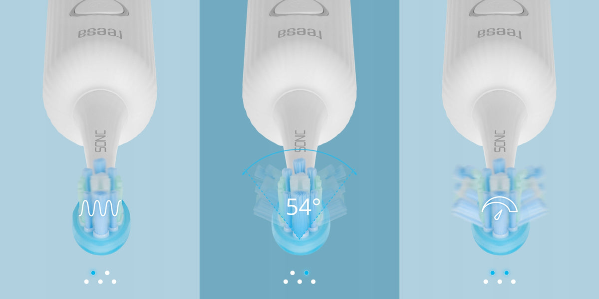 Teesa Sonic Elite Sonic Toothbrush, Black Manufacturer code TSA8082-B