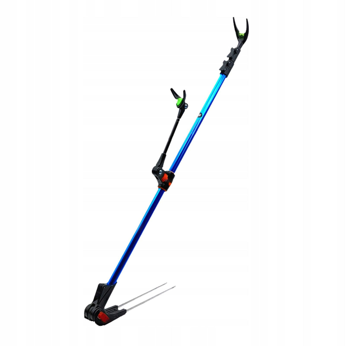 Telescopic Fishing Rod Holder Pole Stand Bracket Rack Adjustable 2.4m