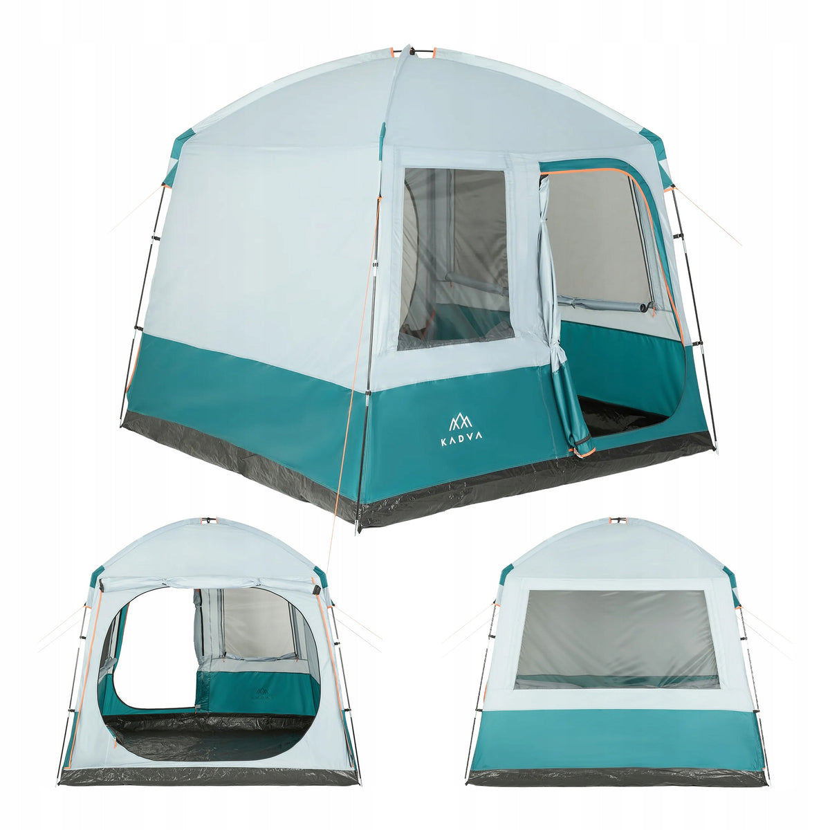 Tent vestibule KADVA Kavio Hall grey WATERPROOF 5-PERSON
