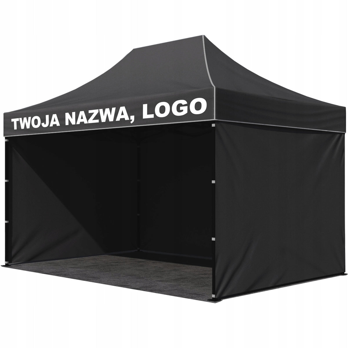 Tent with LOGO Express Event 3x4,5 Pavilion with PRINT INSCRIPTION PRINT