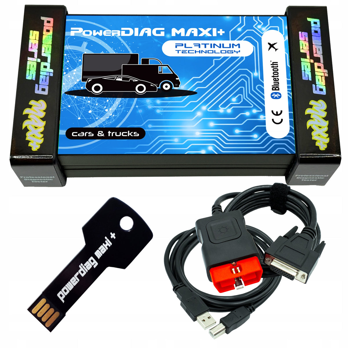 Tester Interface Diagnostic Scanner OBD TRUCK SUPPLY ABS SCR DPF
